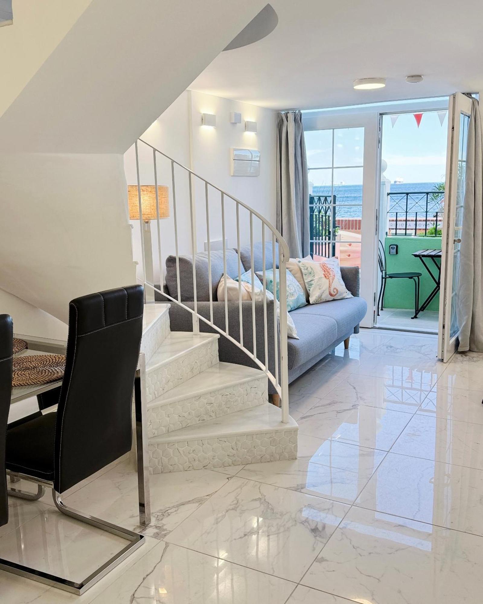 Unique Waterfront Duplex On The Mediterranean - Caleta, Catalan Bay Gibraltar Exteriör bild